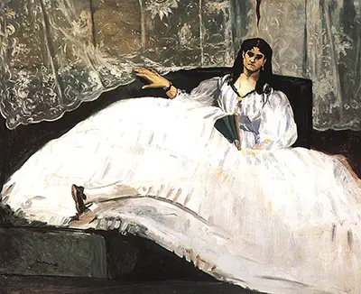 Portrait of Jeanne Duval Edouard Manet